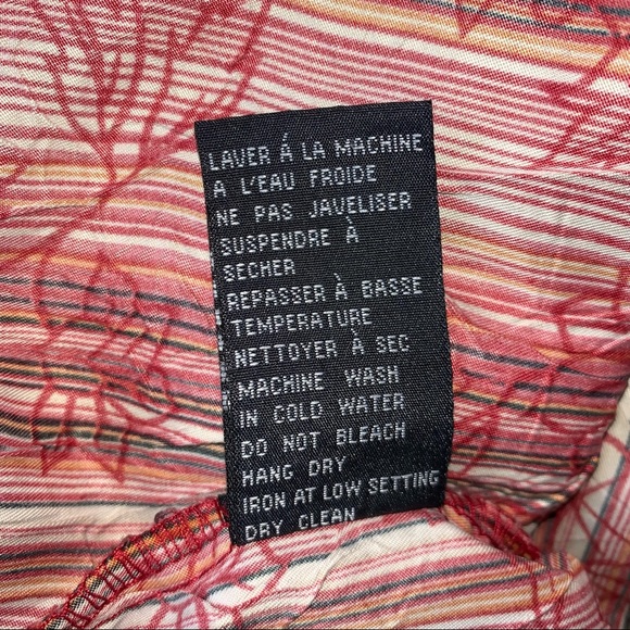 POINT ZERO Hawaiian tropical button down short sleeve shirt cruise wear - Picture 11 of 12